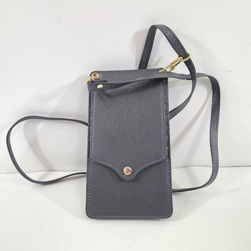 Peacocktion Womens Crossbody Cell Phone Purse Bag Grey